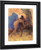 Struggle Between Woman And Centaur By Odilon Redon