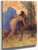 Struggle Between Woman And Centaur By Odilon Redon