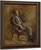Study For Portrait Of Professor Rowland By Thomas Eakins Oil on Canvas Reproduction