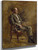 Study For Portrait Of Professor Rowland By Thomas Eakins By Thomas Eakins