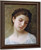 Study Of A Woman's Head3 By William Bouguereau Art Reproduction