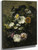 Study Of Daises By Eugene Louis Boudin