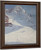 Switzerland In Winter By Sir John Lavery, R.A. By Sir John Lavery, R.A.