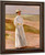 The Artist's Daughter Walking On The Beach By Max Liebermann By Max Liebermann Art Reproduction