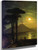The Bay Of Naples At Moonlit Night, Vesuvius By Ivan Constantinovich Aivazovsky By Ivan Constantinovich Aivazovsky