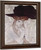 The Black Feather Hat By Gustav Klimt