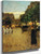 The Bois De Boulogne By Frederick Childe Hassam