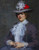 The Grey Hat By George Henry, R.A., R.S.A., R.S.W.  By George Henry, R.A., R.S.A., R.S.W.