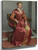 The Lady In Red, Perhaps Contessa Lucia Albani Avogadro By Giovanni Battista Moroni