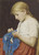 The Little Seamstress By Albert Anker