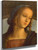 The Madonna Between St. John The Baptist And St. Sebastian [Detail] By Pietro Perugino By Pietro Perugino