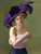 The Purple Hat By Felix Vallotton