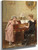 The Recital By George Goodwin Kilburne By George Goodwin Kilburne
