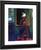 The Red Gown By Charles W. Hawthorne The Red Gown By Charles W. Hawthorne
