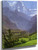 Twin Peaks, Rockies By Albert Bierstadt