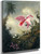 Two Hummingbirds, Two Types Of Orchids And A Palm Tree By Martin Johnson Heade