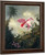 Two Hummingbirds, Two Types Of Orchids And A Palm Tree By Martin Johnson Heade