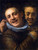 Two Laughing Men By Hans Von Aachen By Hans Von Aachen