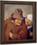 Two Peasants With A Glass Of Wine By David Teniers The Younger