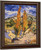 Two Poplars On A Hill By Jose Maria Velasco