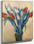 Vase Of Tulips By Claude Oscar Monet