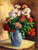 Vase Of Wallflowers By Maximilien Luce By Maximilien Luce