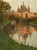 View From The Canal Of The Industrial Hall, Kelvingrove, At The First International Exhibition By Constantin Alexeevich Korovin