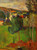 View Of Pont Aven From Lezaven By Paul Gauguin