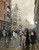 View Of Stroget, Copenhagen By Paul Gustave Fischer By Paul Gustave Fischer