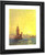 View Of The Leander Tower In Constantinople. By Ivan Constantinovich Aivazovsky By Ivan Constantinovich Aivazovsky