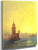 View Of The Leander Tower In Constantinople. By Ivan Constantinovich Aivazovsky By Ivan Constantinovich Aivazovsky