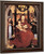 Virgin And Child Enthroned With Two Musical Angels By Hans Memling