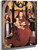 Virgin And Child Enthroned With Two Musical Angels By Hans Memling