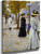 Waiting For The Tram By Paul Gustave Fischer By Paul Gustave Fischer