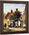 Walstraatje In Harderwijk By Cornelius Springer