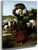 Washerwomen Of Fouesnant By William Bouguereau