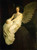 Winged Figure Seated Upon A Rock By Abbott Handerson Thayer