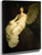 Winged Figure Seated Upon A Rock By Abbott Handerson Thayer