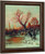 Winter In The Park By Julius Klever Oil on Canvas Reproduction