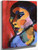 Woman's Head In Three Quarter Profile By Alexei Jawlensky Art Reproduction