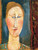 Woman's Head With Red Hair By Amedeo Modigliani