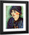 Woman In A Blue Hat By Alexei Jawlensky By Alexei Jawlensky