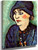 Woman In A Blue Hat By Alexei Jawlensky By Alexei Jawlensky