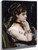 Woman Wearing A Bracelet By Alfred Emile Leopold Stevens