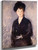 Woman With A Gold Pin By Edouard Manet By Edouard Manet