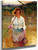 Woman With A Rake By John Joseph Enneking