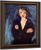 Woman With Arms Folded By Chaim Soutine