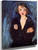 Woman With Arms Folded By Chaim Soutine