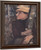 Woman With Straw Hat At The Birch By Paula Modersohn Becker Oil on Canvas Reproduction