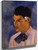 Young Man With A Flower By Paul Gauguin